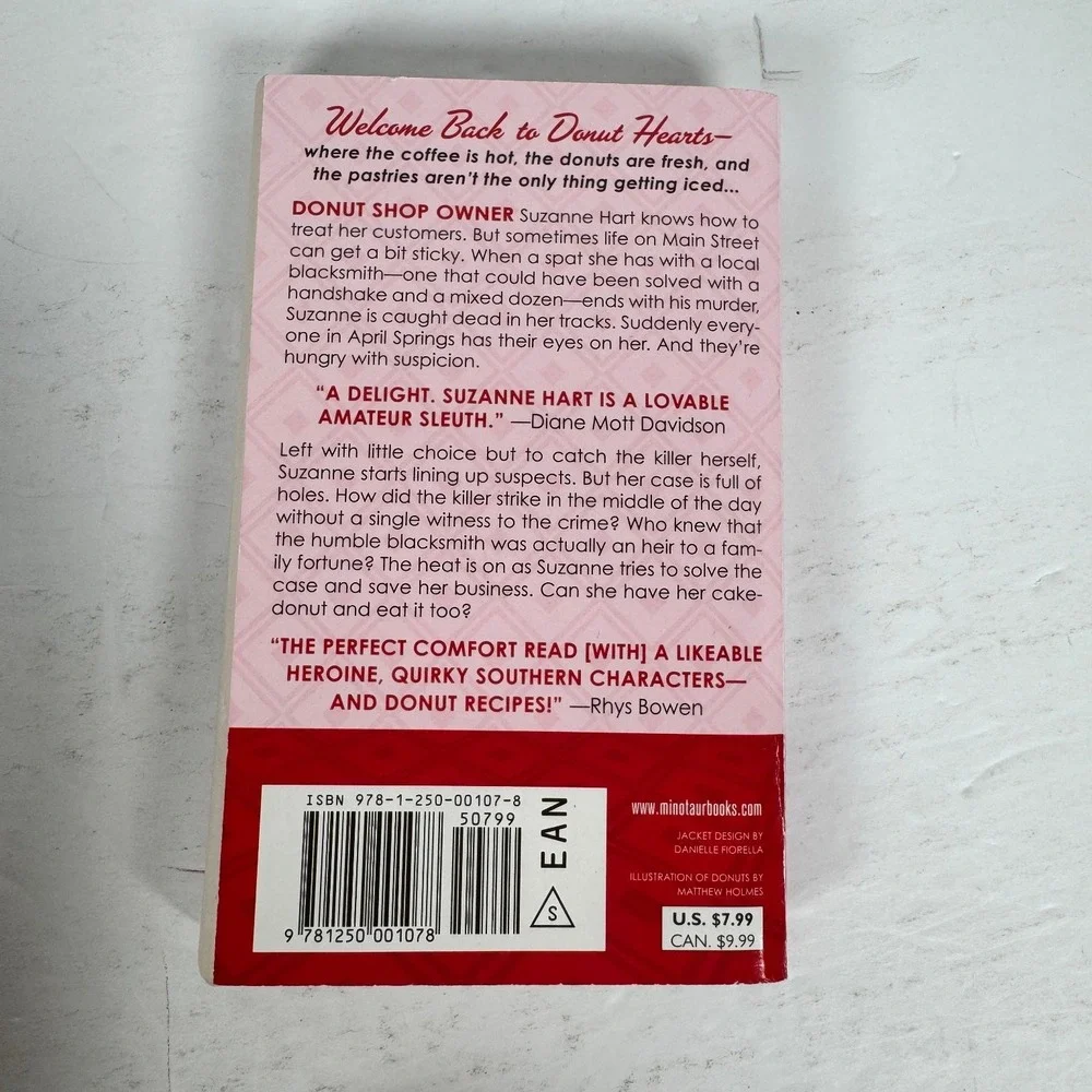 Donut Shop Mystery Series Jessica Beck 2012-2013 Paperback Set w/ Recipes‎